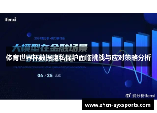 体育世界杯数据隐私保护面临挑战与应对策略分析