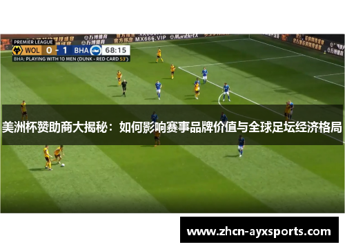 美洲杯赞助商大揭秘：如何影响赛事品牌价值与全球足坛经济格局